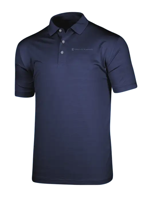 Callaway Vibrant Navy Ventilated Polo w/Creative Planning Logo