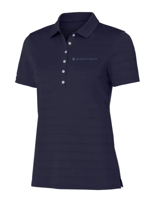Callaway Womens Navy Ventilated Polo w/Creative Planning Logo