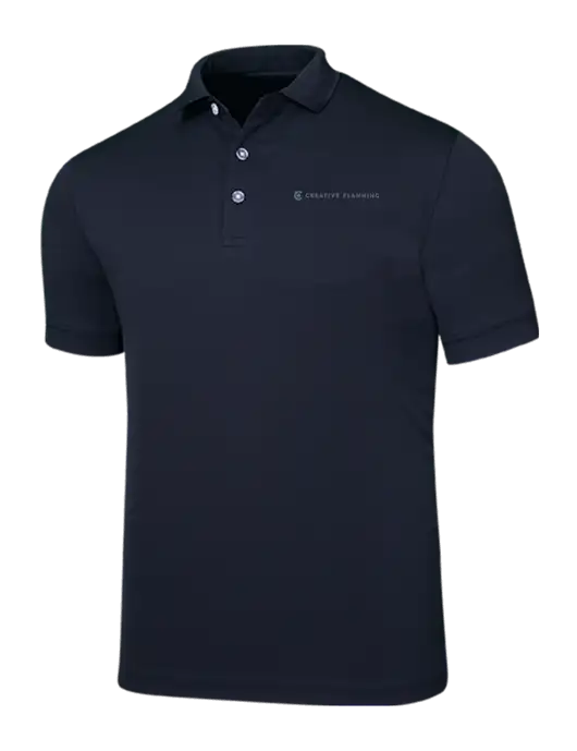 Callaway Ottoman Navy Polo w/Creative Planning Logo