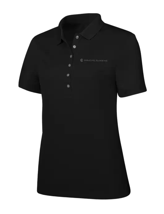 Callaway Womens Ottoman Black Polo w/Creative Planning Logo