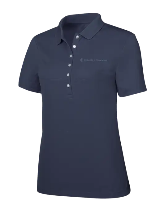 Callaway Womens Ottoman Navy Polo w/Creative Planning Logo