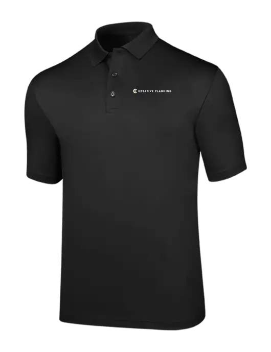 Callaway Opti-Dri Black Chev Polo w/Creative Planning Logo