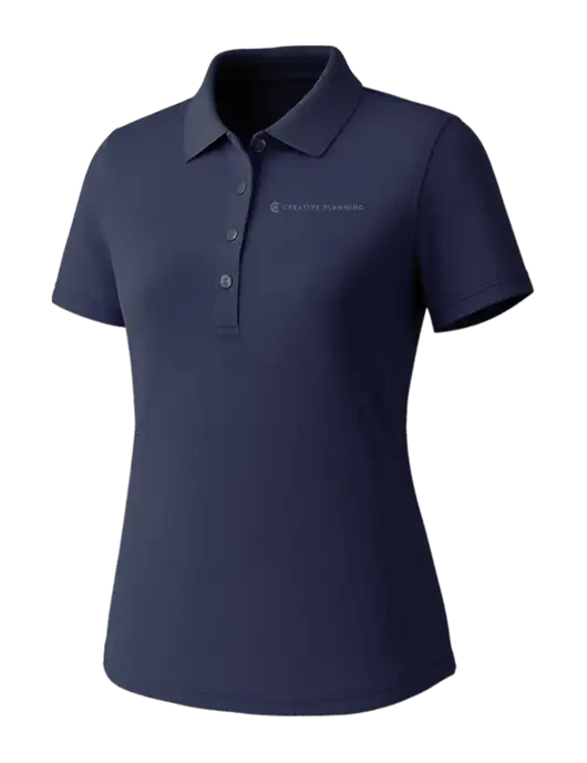 Callaway Womens Core Navy Performance Polo w/Creative Planning Logo