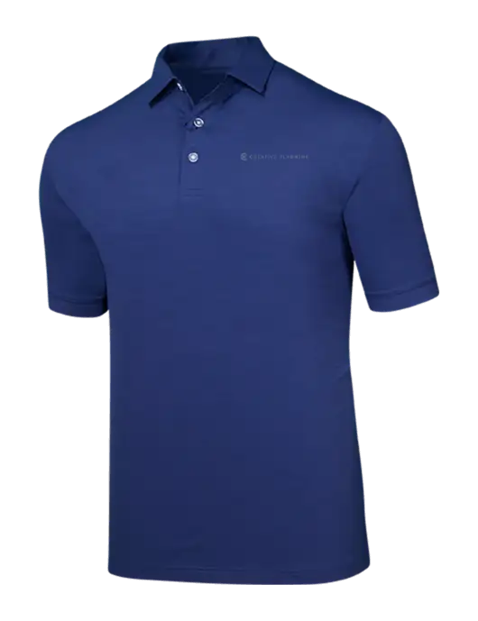 Callaway Navy Fashion Tonal Polo w/Creative Planning Logo