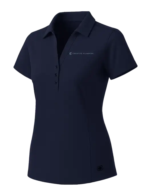 OGIO Womens Navy ONYX Polo w/Creative Planning Logo