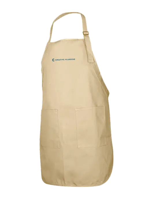 Full-Length Stone Apron With Pockets w/Creative Planning Logo
