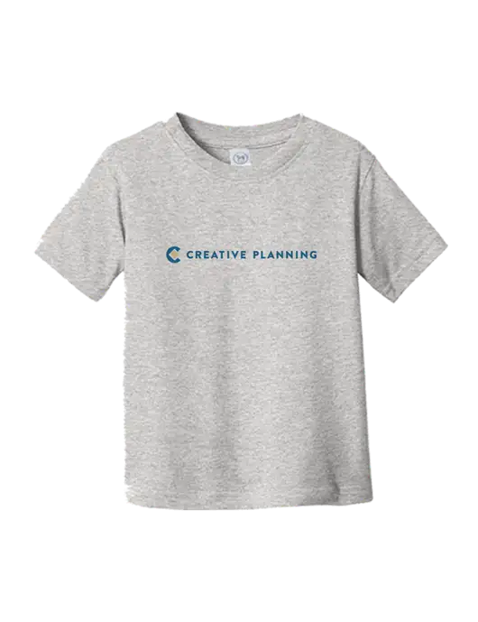 Rabbit Skins Light Grey Heather Toddler Fine Jersey Tee w/Creative Planning Logo