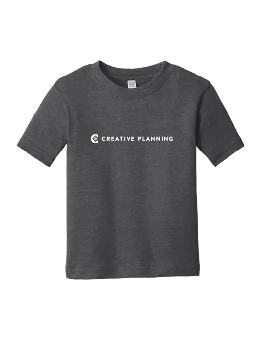 Rabbit Skins Vintage Smoke Toddler Fine Jersey Tee w/Creative Planning Logo