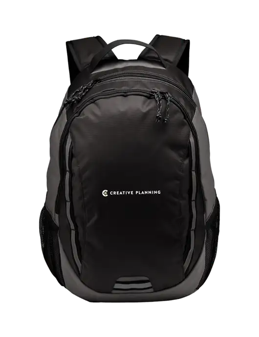 Ridge Charcoal/Dark Charcoal Laptop Backpack w/Creative Planning Logo