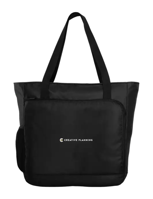 City Black Laptop Tote w/Creative Planning Logo