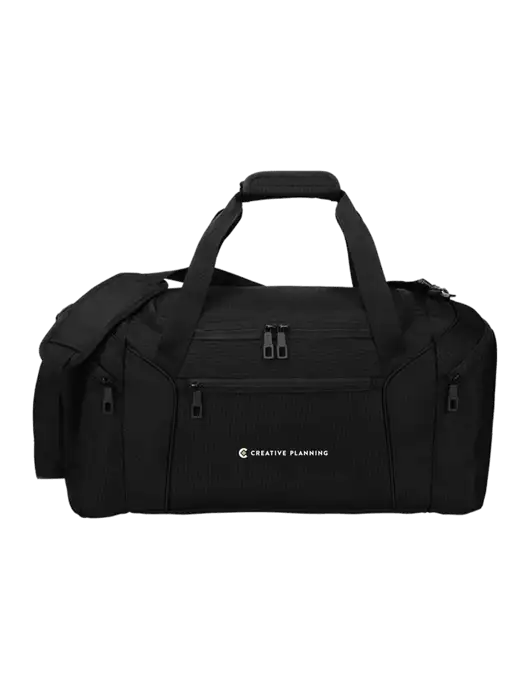 Slim & Lite Black Duffel    w/Creative Planning Logo