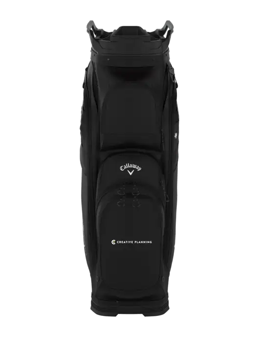 Callaway Org 14 Black Golf Bag  w/Creative Planning Logo