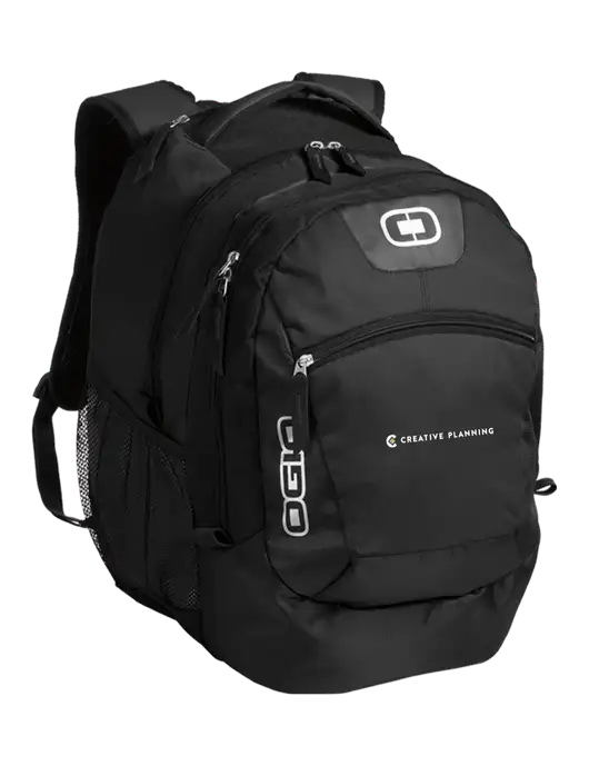 OGIO Black Rogue Pack
 w/Creative Planning Logo