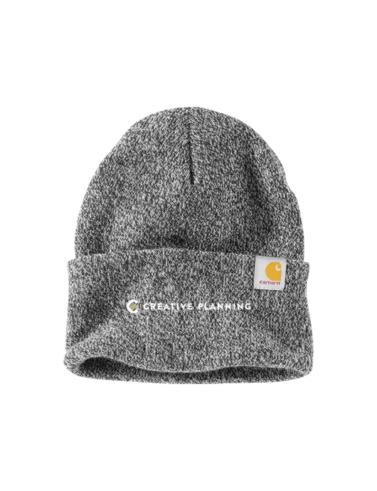 Carhartt Medium Grey Heather Watch Cap 2.0 w/Creative Planning Logo