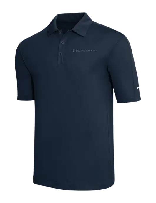 Nike Navy Tech Sport Dri-FIT Polo w/Creative Planning Logo