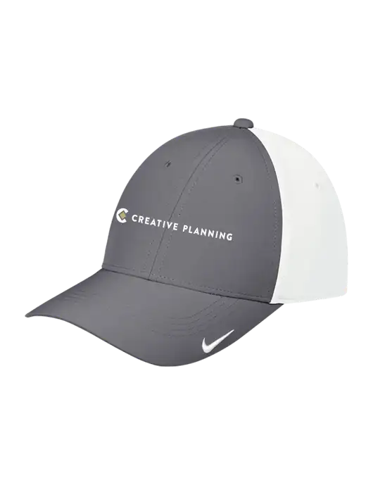 Nike Dark Grey/White Dri-FIT Legacy Cap w/Creative Planning Logo