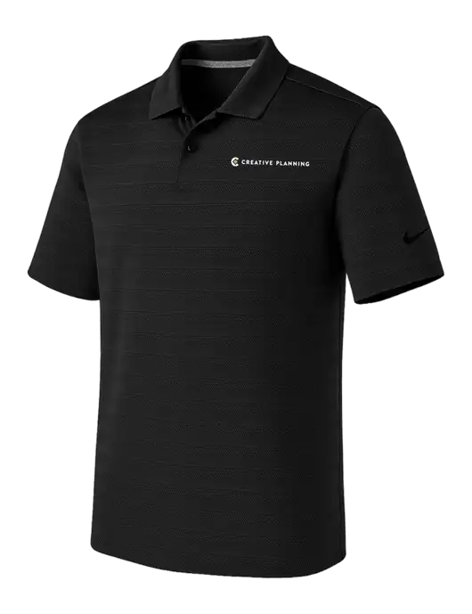 Nike Black Dri-FIT Vapor Jacquard Polo w/Creative Planning Logo