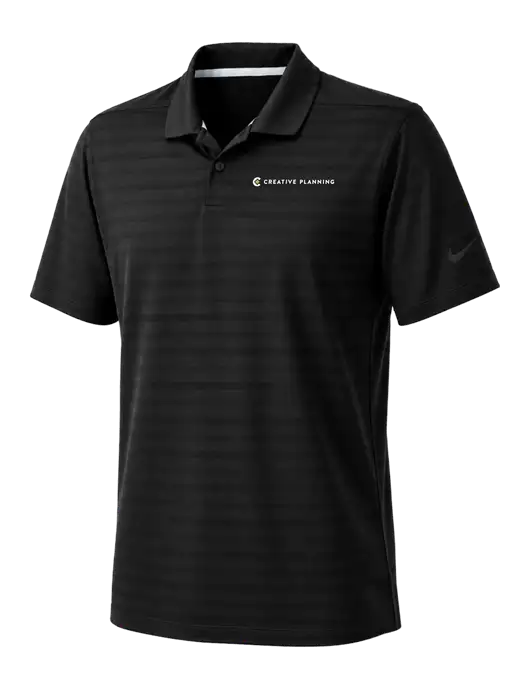 Nike Black Dri-FIT Vapor Jacquard Polo w/Creative Planning Logo