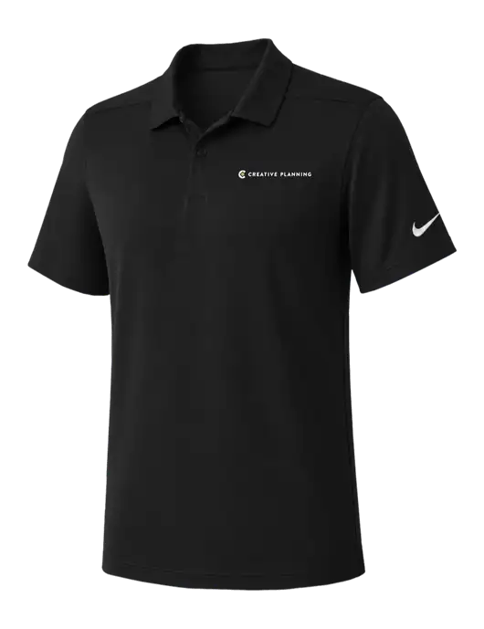 Nike Black Dry Essential Solid Polo w/Creative Planning Logo