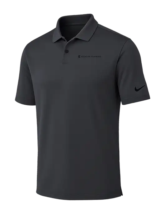 Nike Dark Grey Dri-FIT Vapor Polo w/Creative Planning Logo