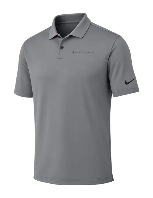 Nike Medium Grey Dri-FIT Vapor Polo w/Creative Planning Logo