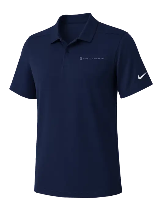 Nike Navy Dry Essential Solid Polo w/Creative Planning Logo