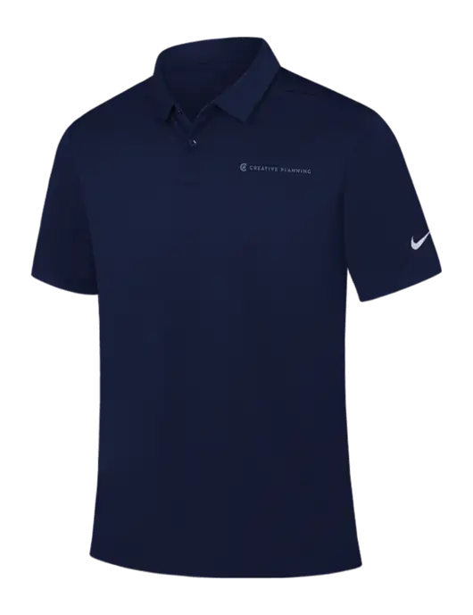 Nike Navy Dry Essential Solid Polo w/Creative Planning Logo