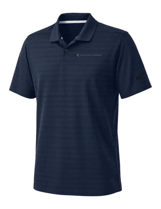 Nike Navy Dri-FIT Vapor Jacquard Polo w/Creative Planning Logo