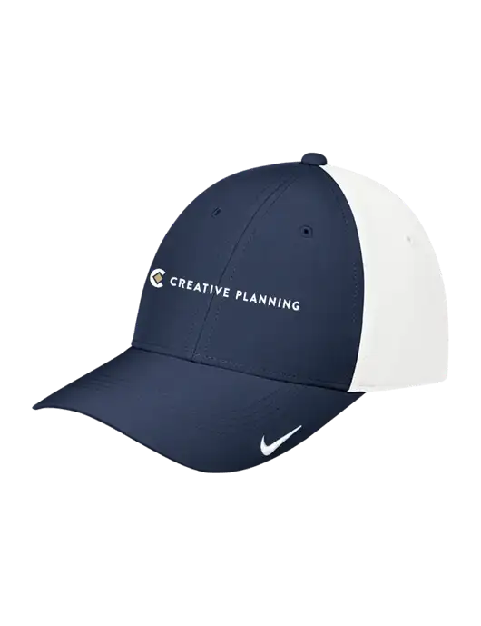 Nike Navy/White Dri-FIT Legacy Cap w/Creative Planning Logo