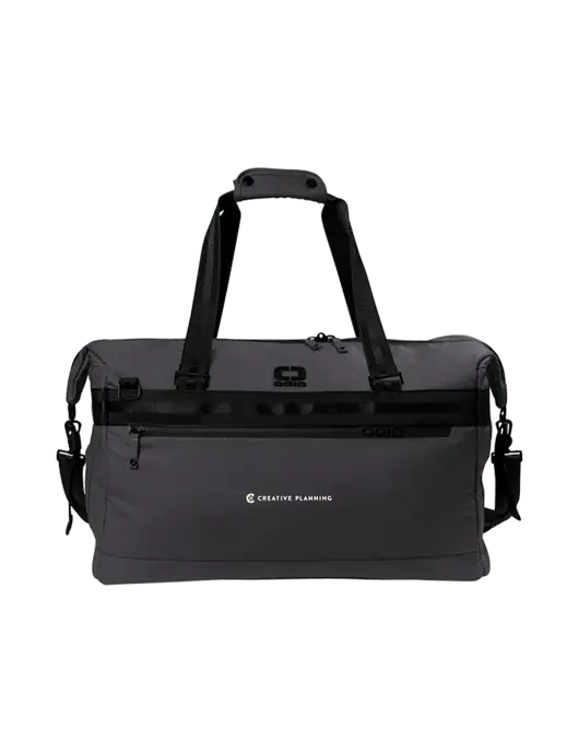 OGIO Very Dark Grey Commuter Duffel w/Creative Planning Logo