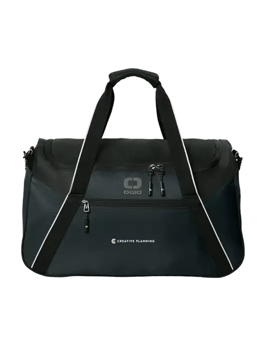 OGIO Black Inception Duffel w/Creative Planning Logo