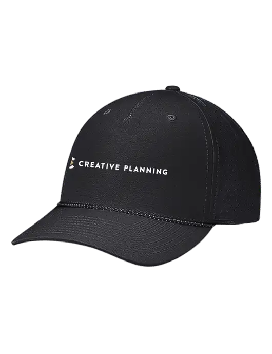 Richardson Laser Perf Performance Black/Black-Grey Rope Cap w/Creative Planning Logo