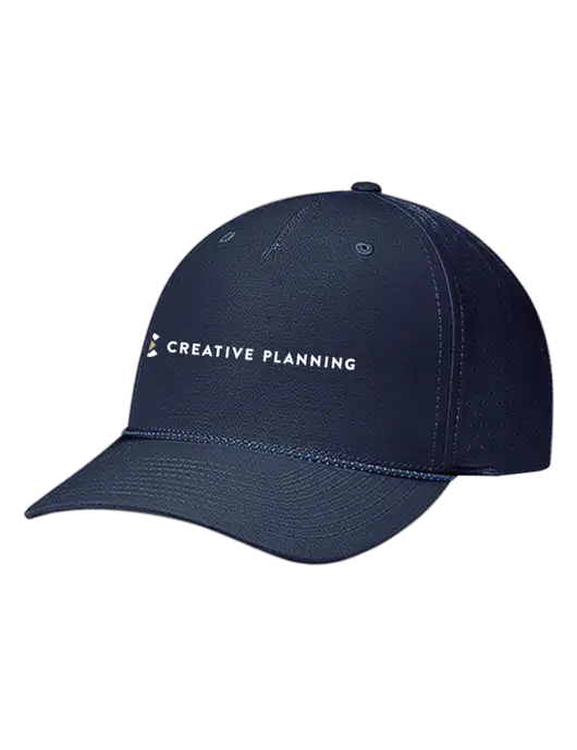 Richardson Laser Perf Performance Dark Navy/Navy-Grey-Blue Rope Cap w/Creative Planning Logo