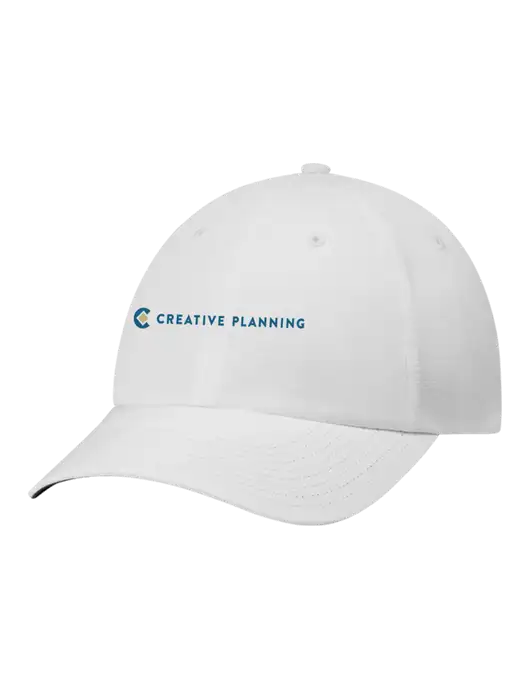 Richardson Relaxed Performance Lite White Cap w/Creative Planning Logo
