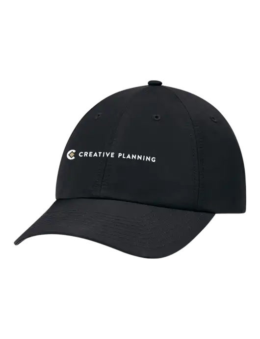 Richardson Relaxed Performance Lite Black Cap w/Creative Planning Logo