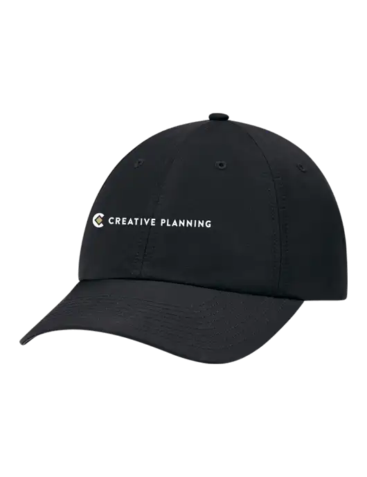 Richardson Relaxed Performance Lite Black Cap w/Creative Planning Logo