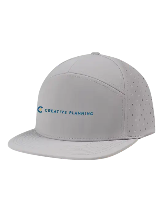 Richardson Light Grey Cannon Cap w/Creative Planning Logo