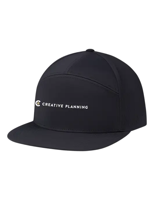 Richardson Black Cannon Cap w/Creative Planning Logo