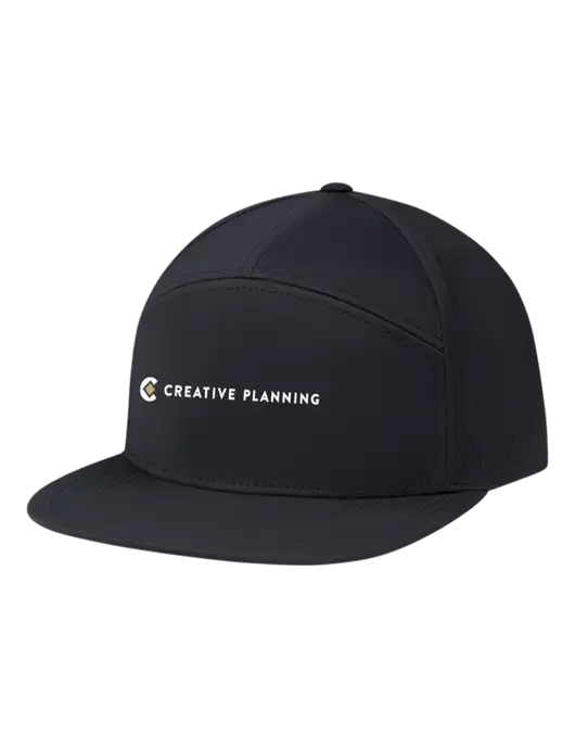 Richardson Black Cannon Cap w/Creative Planning Logo