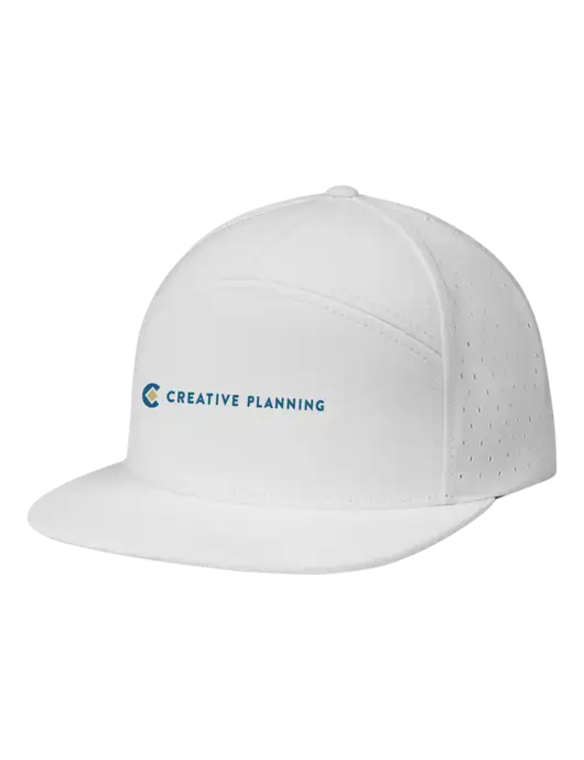 Richardson White Cannon Cap w/Creative Planning Logo