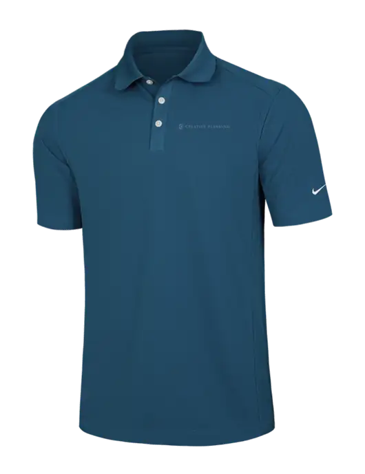 Nike Light Navy Dri-FIT Classic Polo w/Creative Planning Logo