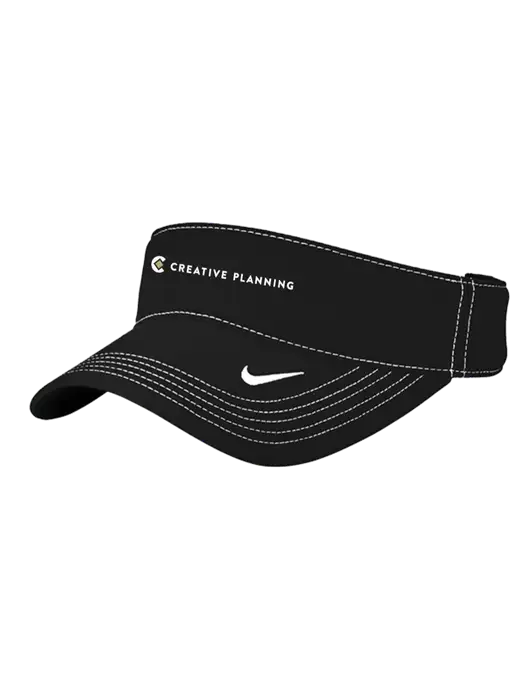 Nike Black Dri-FIT Ace Visor w/Creative Planning Logo