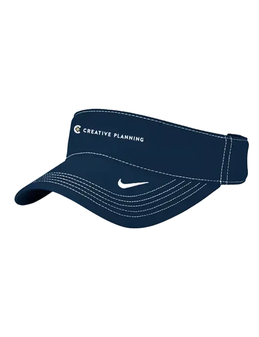 Nike Navy Dri-FIT Ace Visor w/Creative Planning Logo