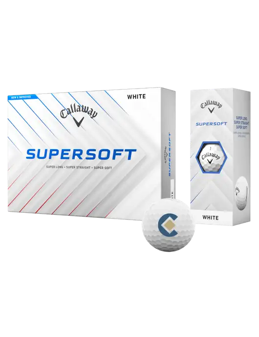 Callaway Supersoft Golf Balls 12/pk w/CP Icon Logo
