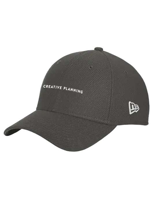 New Era Diamond Era Very Dark Grey Stretch Cap w/Creative Planning Logo