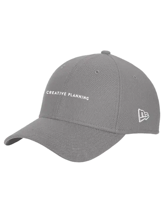 New Era Diamond Era Medium Grey Stretch Cap w/Creative Planning Logo