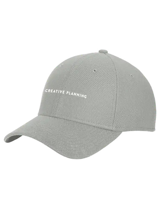 New Era Diamond Era Medium Grey Stretch Cap w/Creative Planning Logo