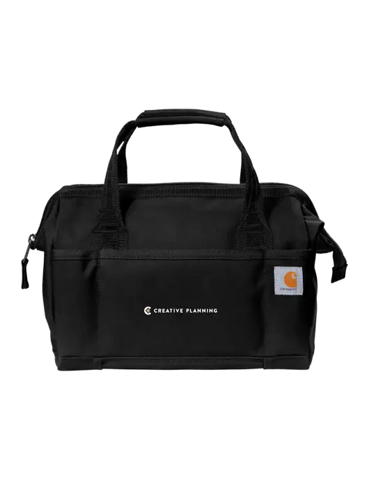 Carhartt Foundry Series 14” Black Tool Bag w/Creative Planning Logo