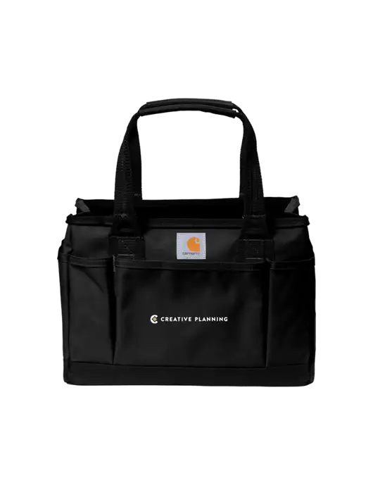 Carhartt Black Utility Tote w/Creative Planning Logo