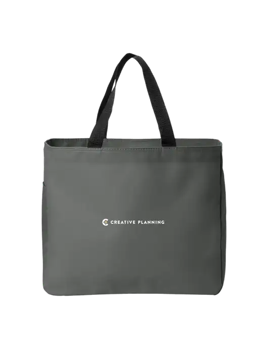 Essential Dark Grey Tote w/Creative Planning Logo